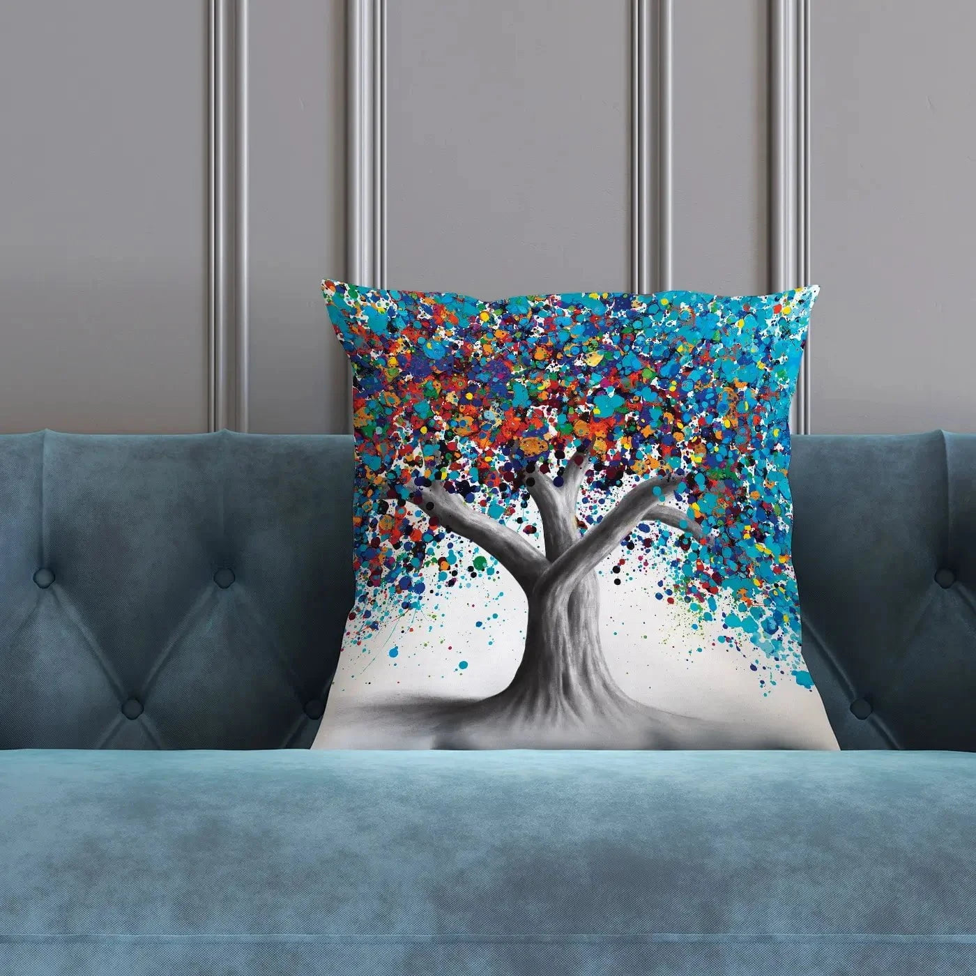 Tree Of Optimism Cushion Tree Of Optimism Cushion wall art product Ashvin Harrison