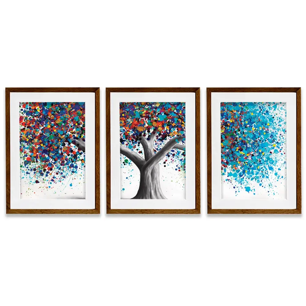 Tree Of Optimism Framed Art Print Trio Tree Of Optimism Framed Art Print Trio wall art product Ashvin Harrison