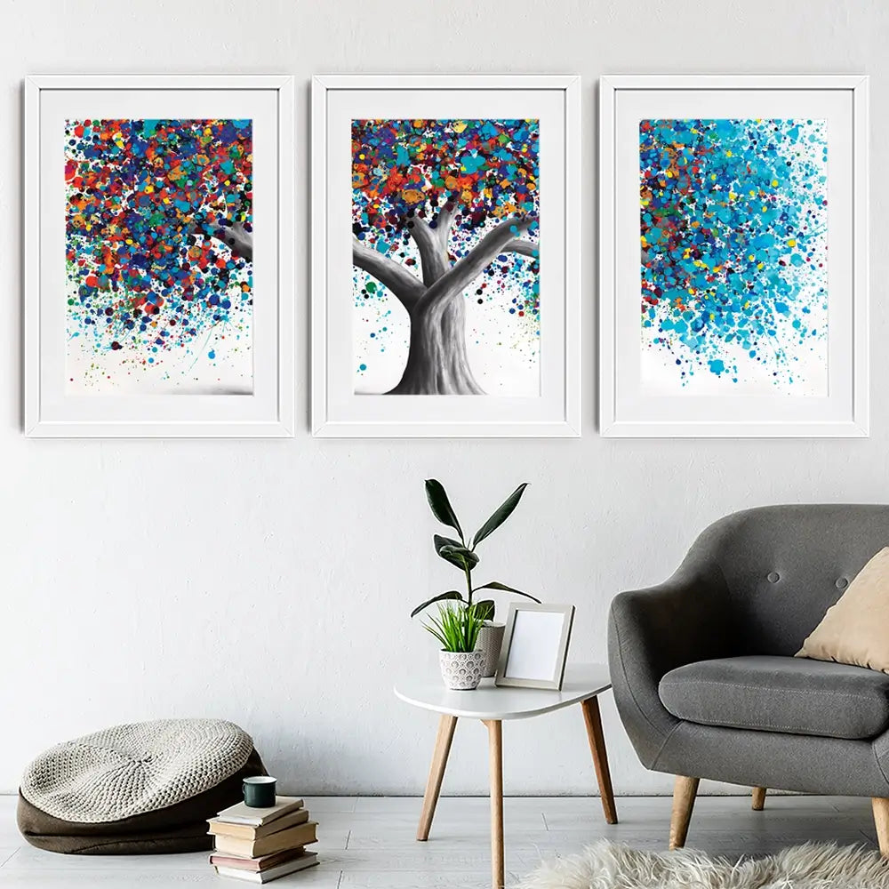 Tree Of Optimism Framed Art Print Trio Tree Of Optimism Framed Art Print Trio wall art product Ashvin Harrison