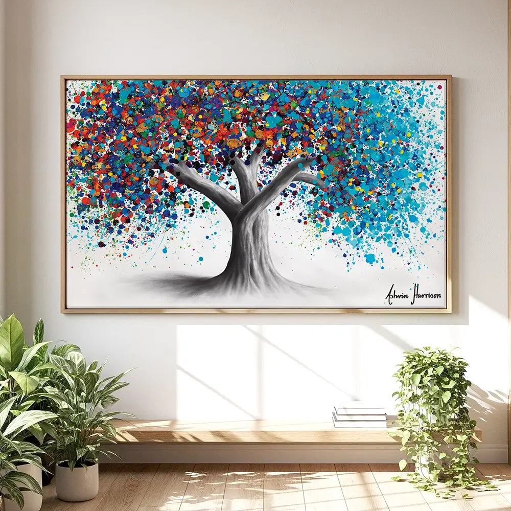 Tree Of Optimism Oversized Canvas Print Tree Of Optimism Oversized Canvas Print wall art product Art Print Shop