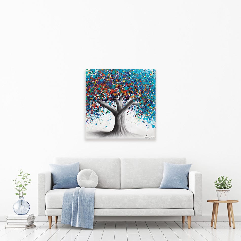 Tree Of Optimism Square Canvas Print wall art product Ashvin Harrison