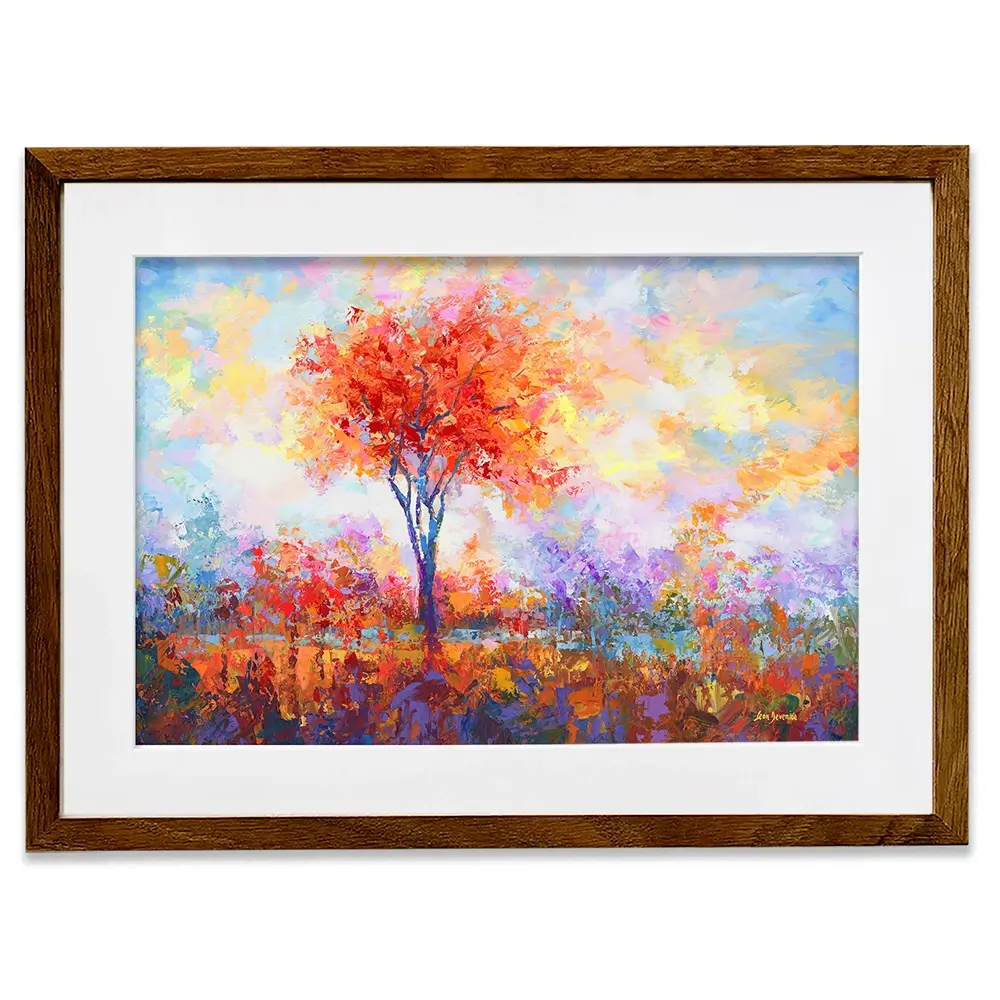 Tree Of Serenity Framed Art Print Tree Of Serenity Framed Art Print wall art product Leon Devenice