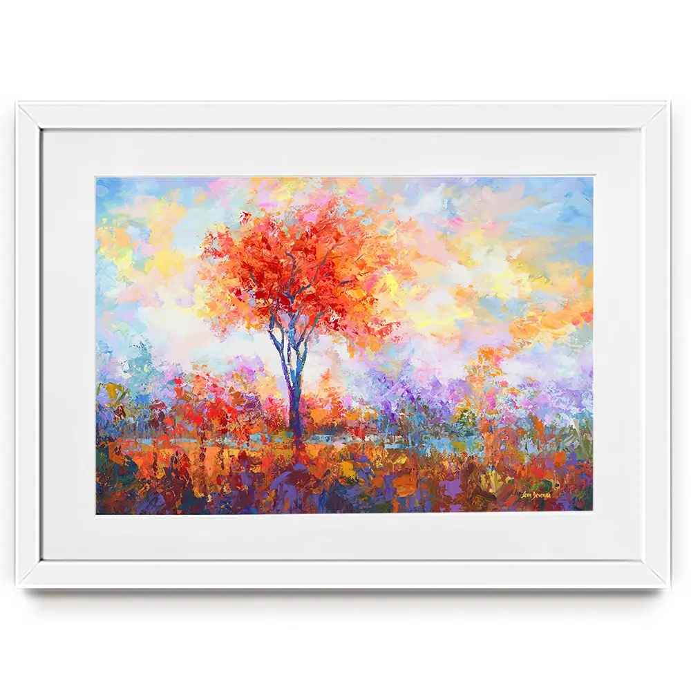 Tree Of Serenity Framed Art Print Tree Of Serenity Framed Art Print wall art product Leon Devenice