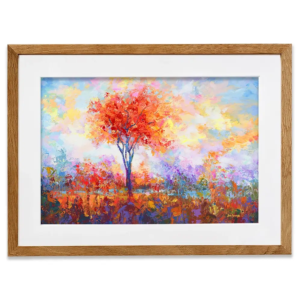 Tree Of Serenity Framed Art Print Tree Of Serenity Framed Art Print wall art product Leon Devenice