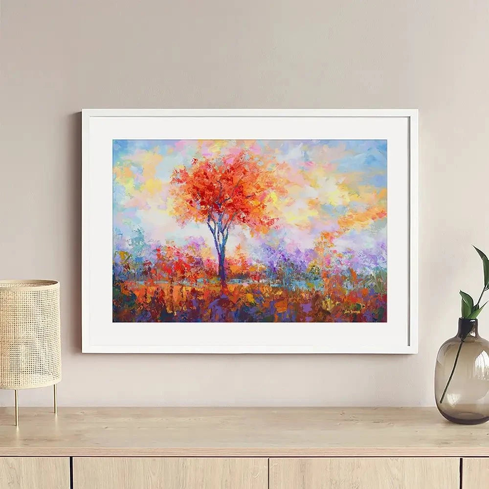 Tree Of Serenity Framed Art Print Tree Of Serenity Framed Art Print wall art product Leon Devenice