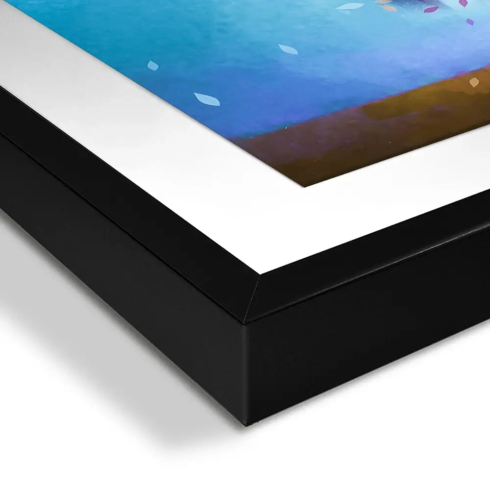 Tree Petals Square Framed Art Print Tree Petals Square Framed Art Print wall art product Art Print Shop