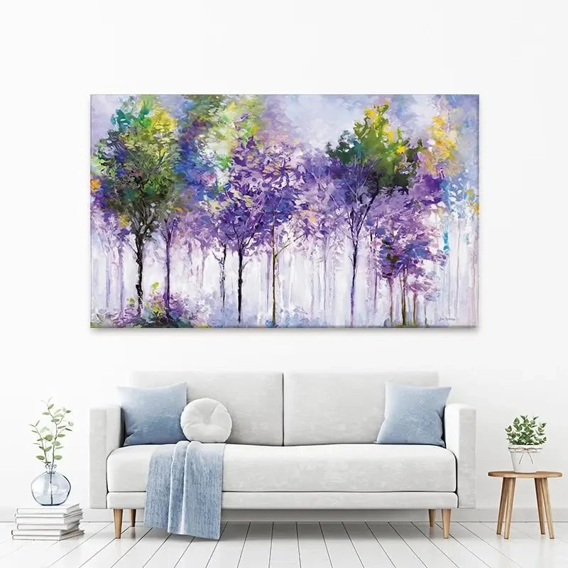 Trees Quiet Reverence Canvas Print Trees Quiet Reverence Canvas Print wall art product Leon Devenice