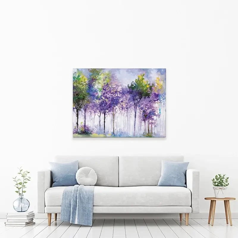 Trees Quiet Reverence Canvas Print Trees Quiet Reverence Canvas Print wall art product Leon Devenice