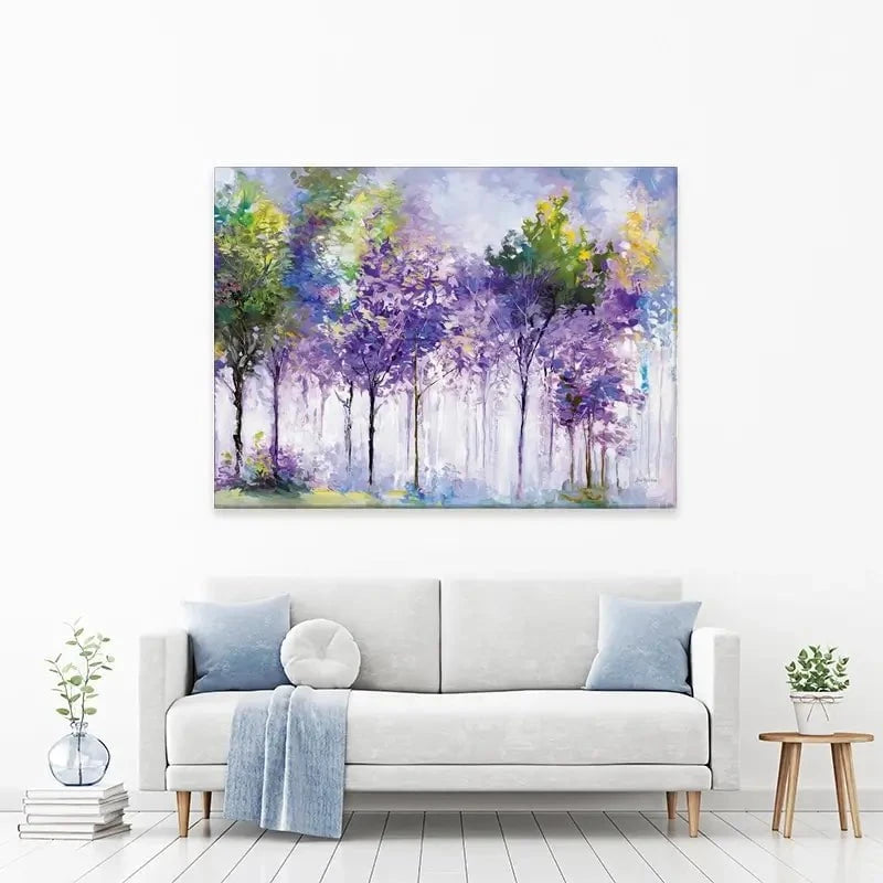 Trees Quiet Reverence Canvas Print Trees Quiet Reverence Canvas Print wall art product Leon Devenice