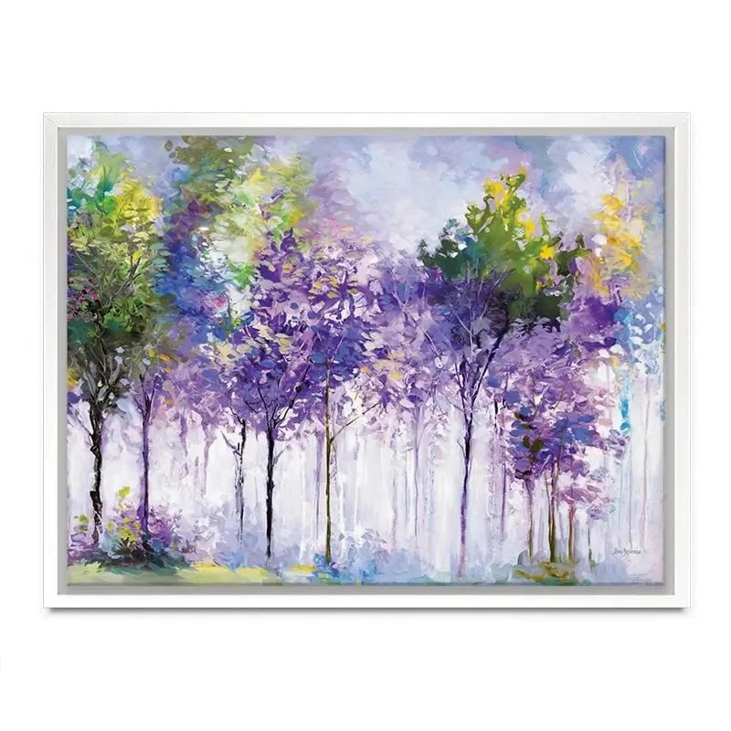 Trees Quiet Reverence Canvas Print Trees Quiet Reverence Canvas Print wall art product Leon Devenice