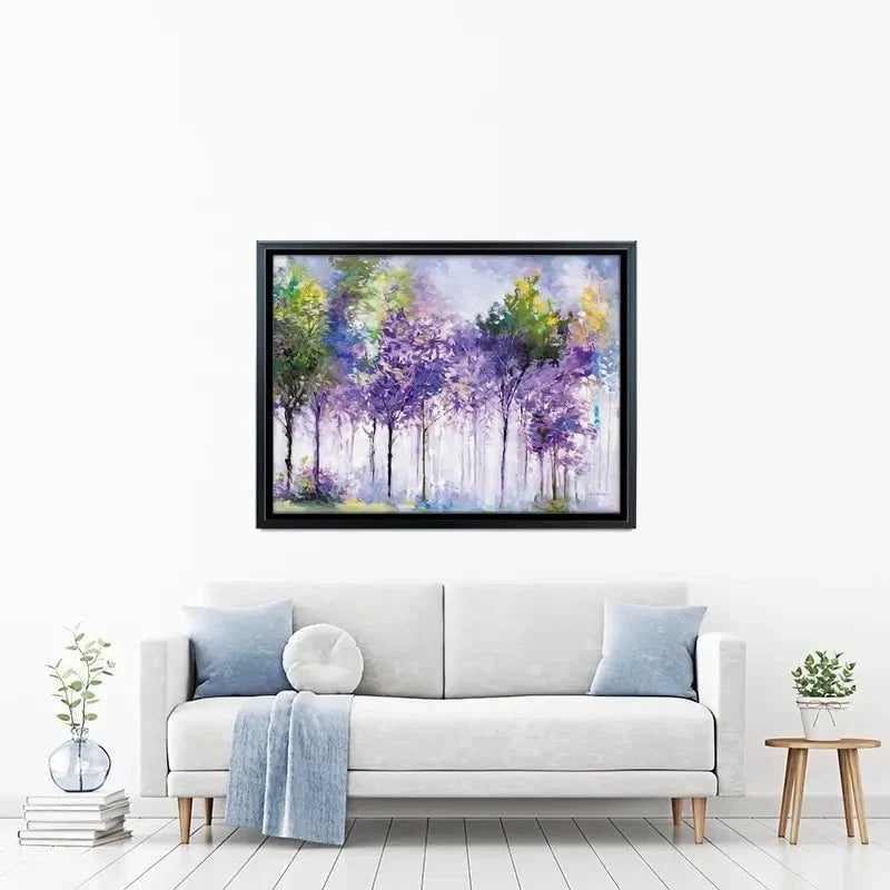 Trees Quiet Reverence Canvas Print Trees Quiet Reverence Canvas Print wall art product Leon Devenice