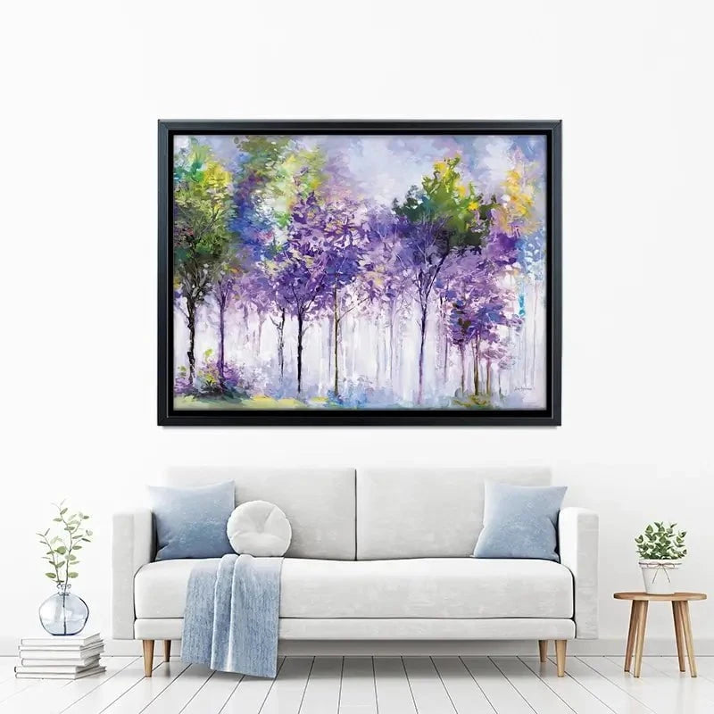 Trees Quiet Reverence Canvas Print Trees Quiet Reverence Canvas Print wall art product Leon Devenice