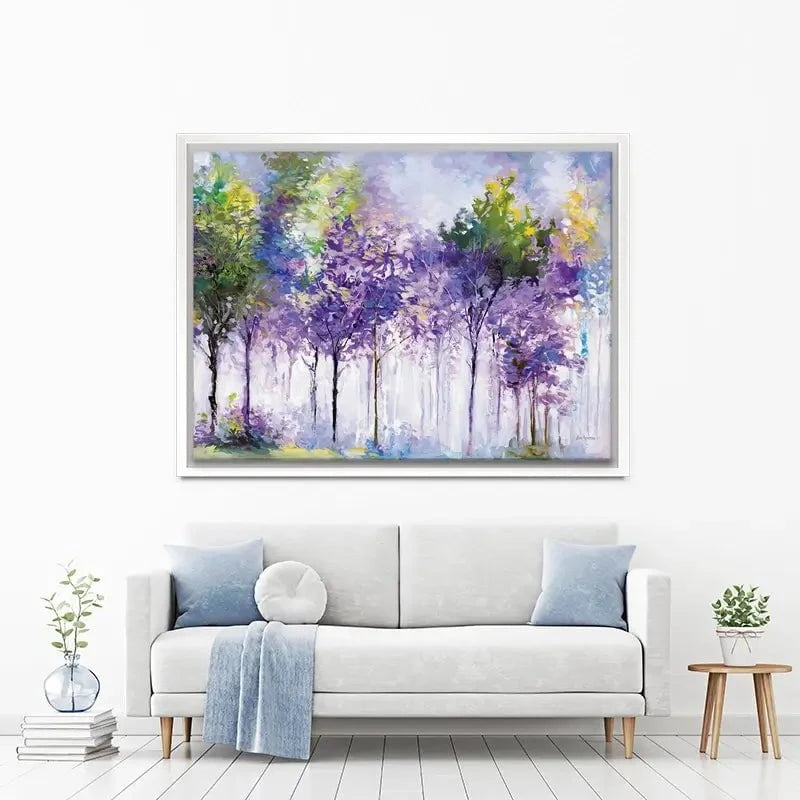 Trees Quiet Reverence Canvas Print Trees Quiet Reverence Canvas Print wall art product Leon Devenice