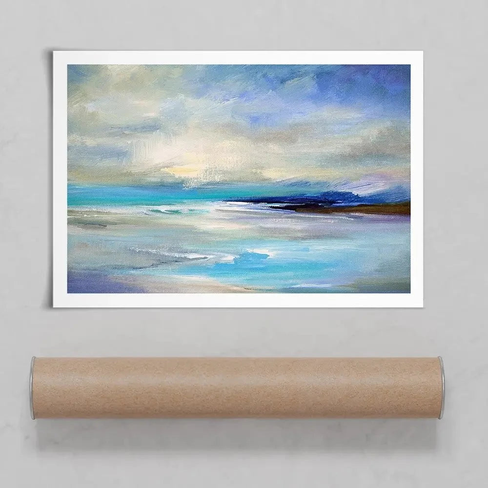 Tropical Bay Art Print Tropical Bay Art Print wall art product Sheila Finch