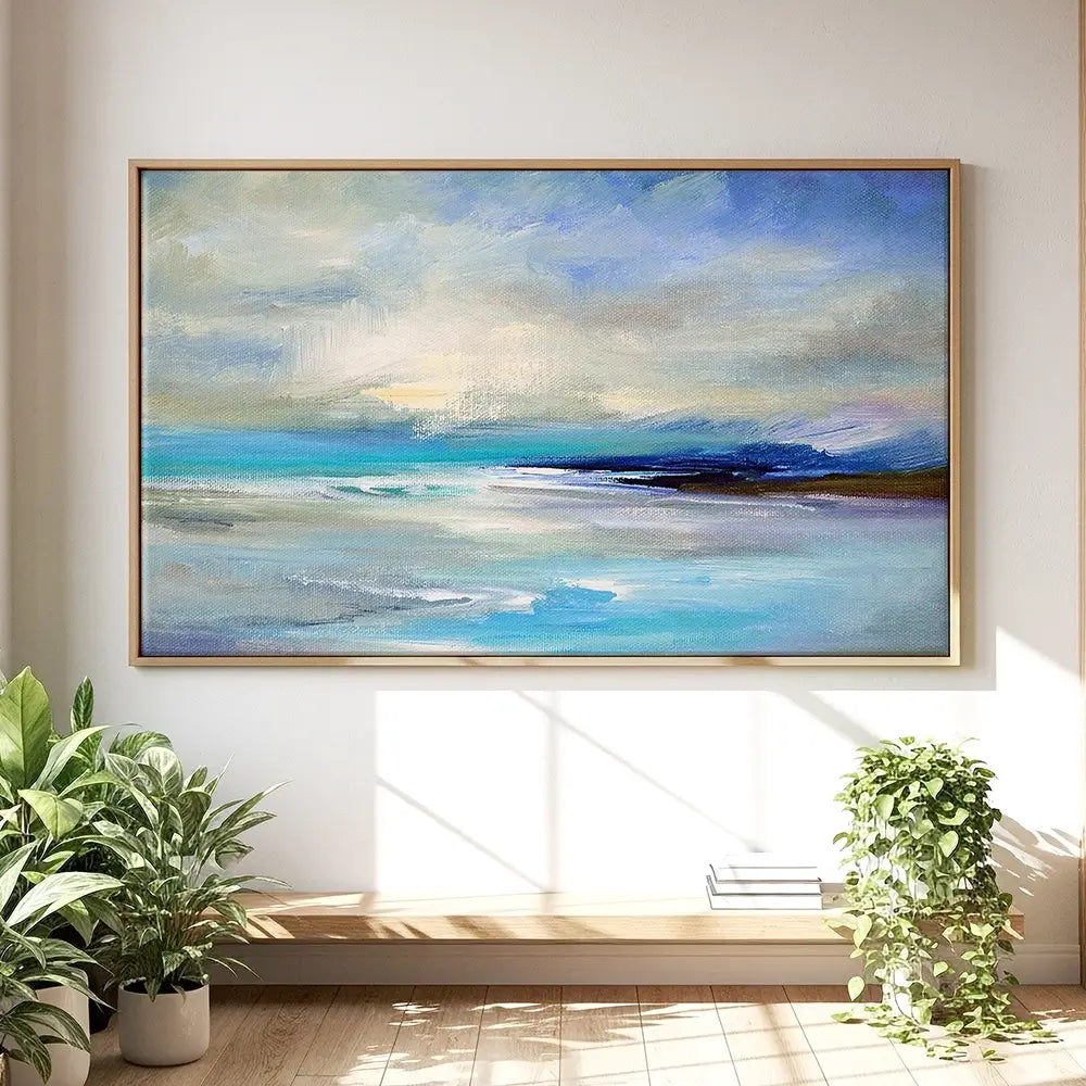Tropical Bay Oversized Canvas Print Tropical Bay Oversized Canvas Print wall art product Art Print Shop