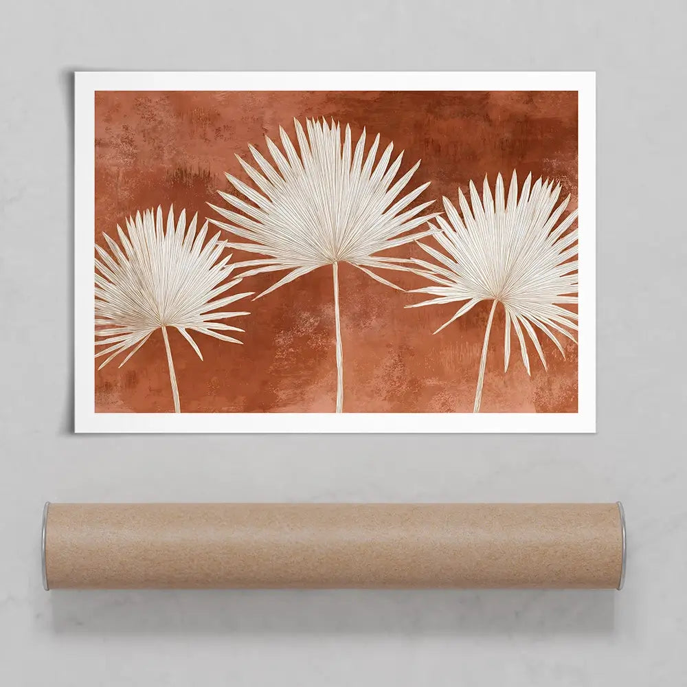 Tropical Palms 3 Art Print Tropical Palms 3 Art Print wall art product Petals Prints Design - Independent