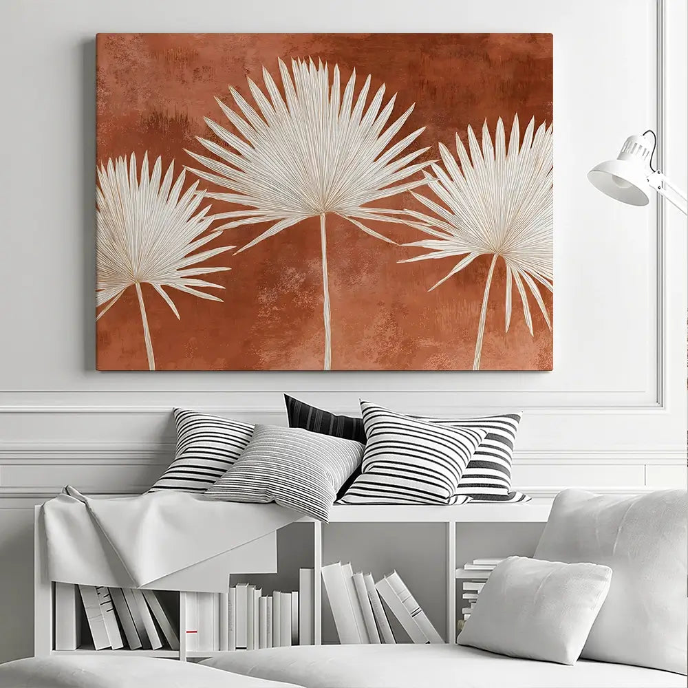 Tropical Palms 3 Canvas Print Tropical Palms 3 Canvas Print wall art product Petals Prints Design - Independent