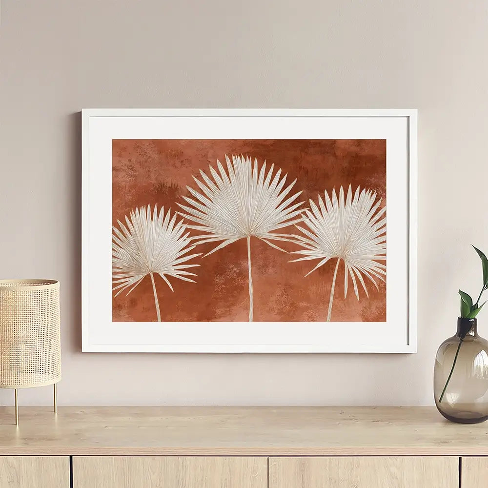 Tropical Palms 3 Framed Art Print Tropical Palms 3 Framed Art Print wall art product Petals Prints Design - Independent