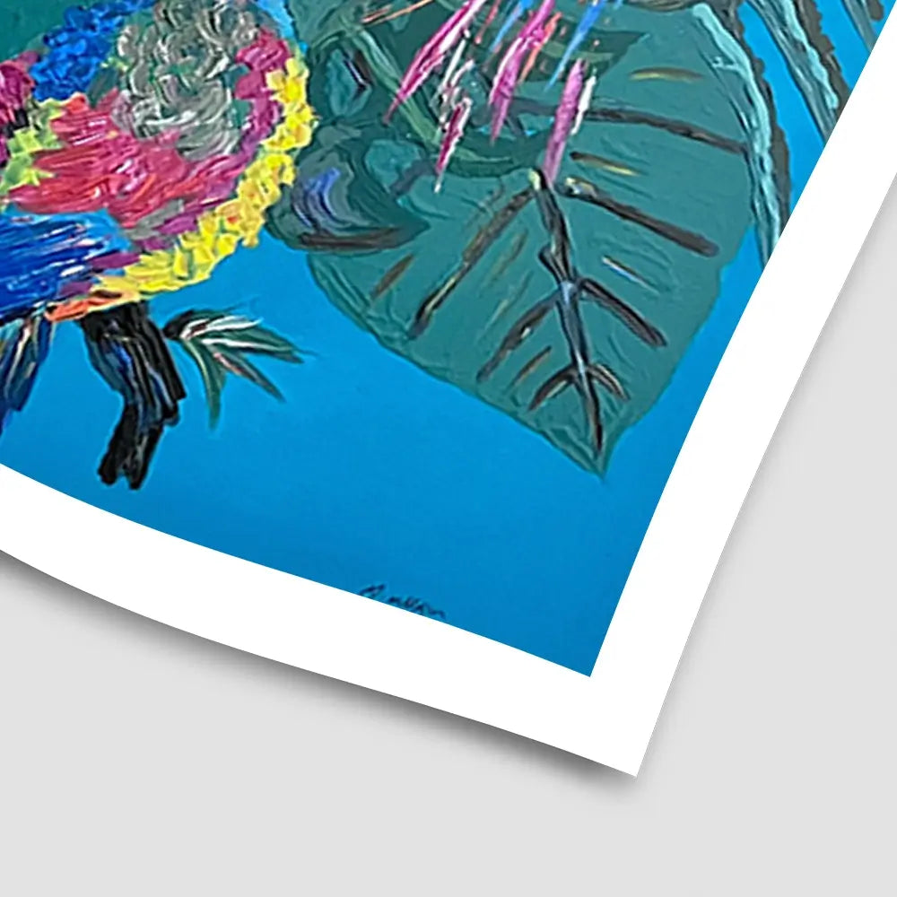 Tropical Paradise Art Print Tropical Paradise Art Print wall art product Jo Mulligan