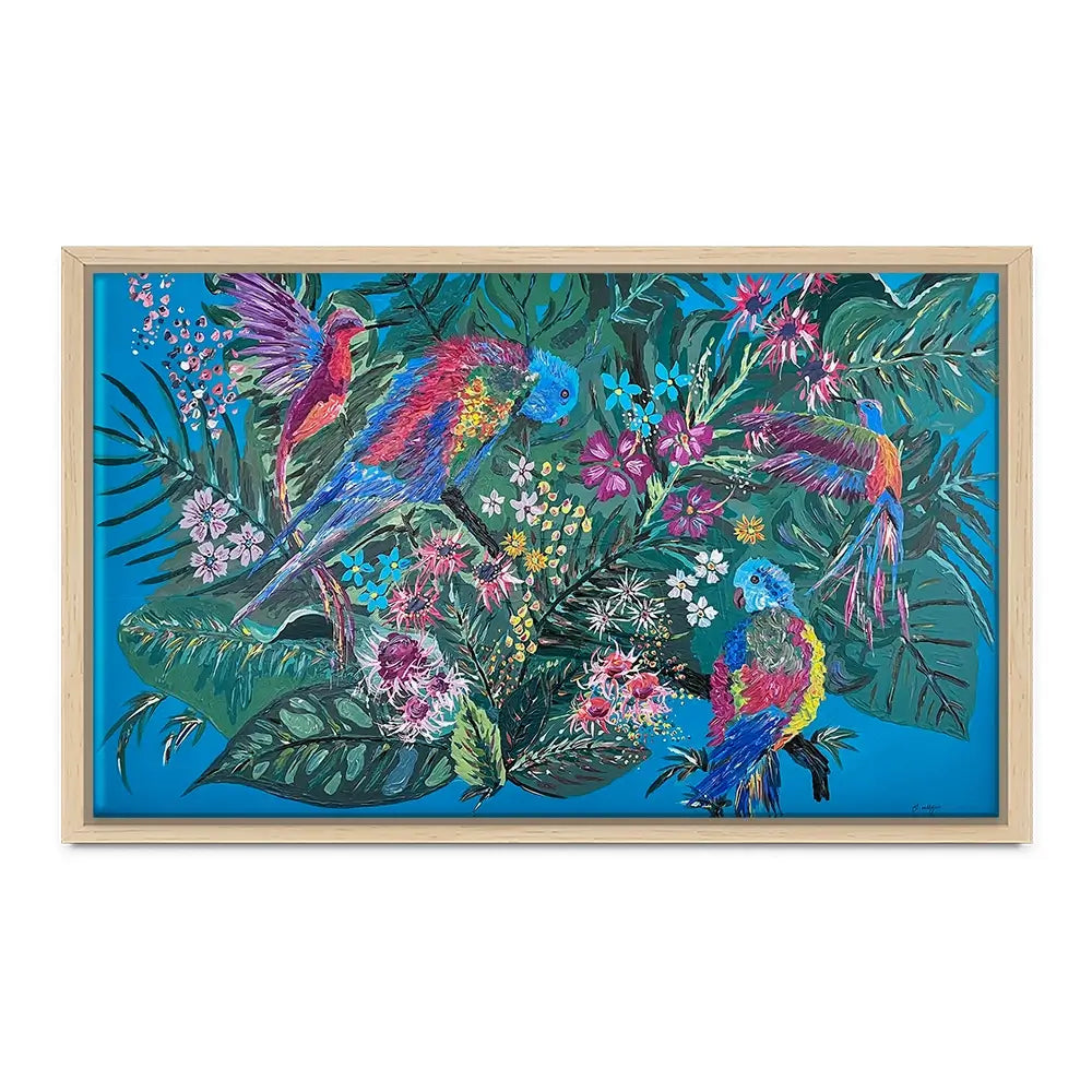 Tropical Paradise Canvas Print Tropical Paradise Canvas Print wall art product Jo Mulligan
