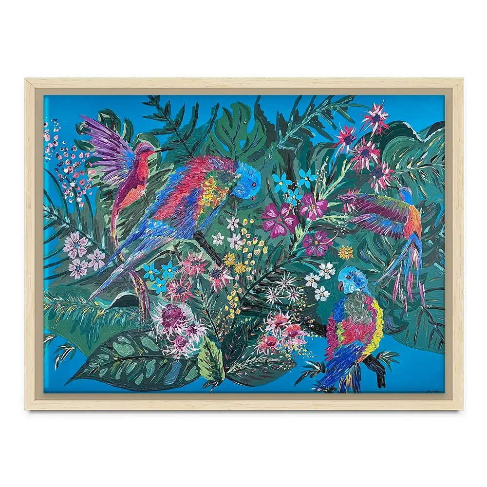 Tropical Paradise Canvas Print Tropical Paradise Canvas Print wall art product Jo Mulligan