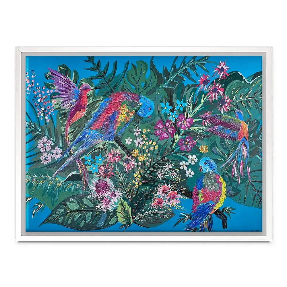 Tropical Paradise Canvas Print Tropical Paradise Canvas Print wall art product Jo Mulligan