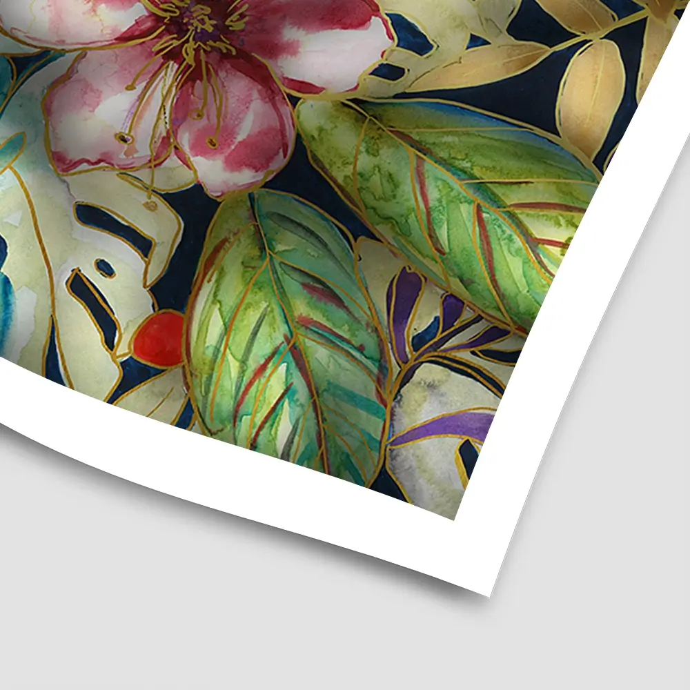 Tropical Shadows Square Art Print Tropical Shadows Square Art Print wall art product Carol Robinson