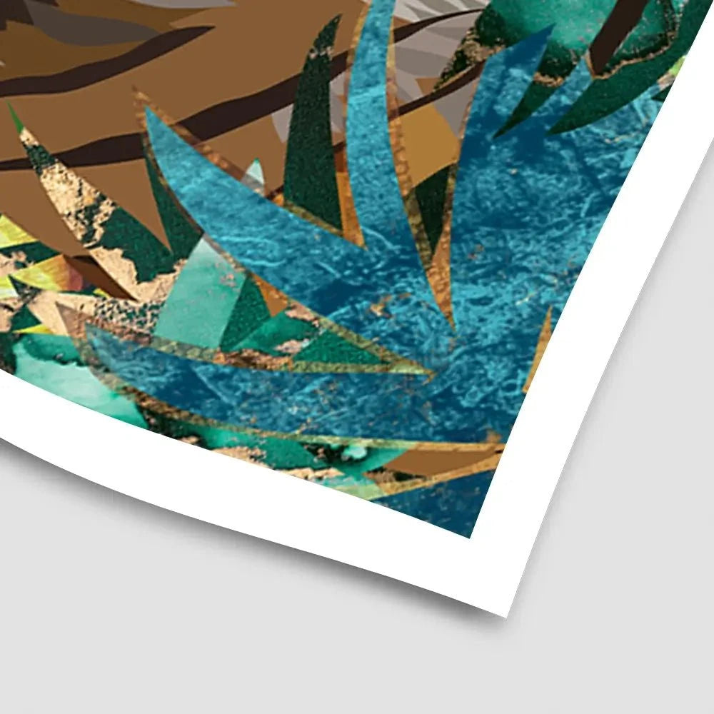 Tropical Tiger Art Print Tropical Tiger Art Print wall art product Sarah Manovski