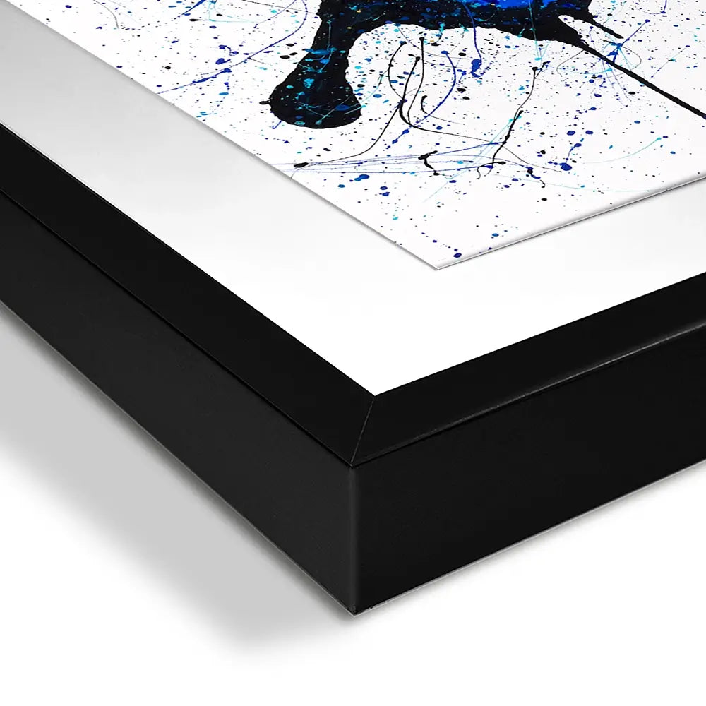 Tropics Of Blue Butterfly Square Framed Art Print Tropics Of Blue Butterfly Square Framed Art Print wall art product Ashvin Harrison