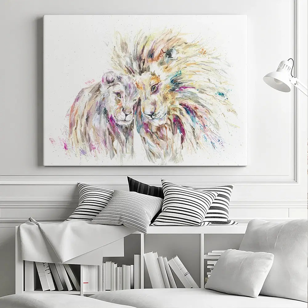 Truest Love Canvas Print Truest Love Canvas Print wall art product Nicola Jane Rowles