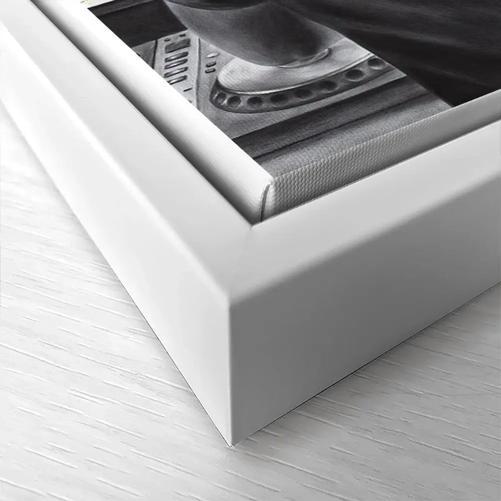 Turn It Up DJ Oversized Canvas Print Turn It Up DJ Oversized Canvas Print wall art product Art Print Shop