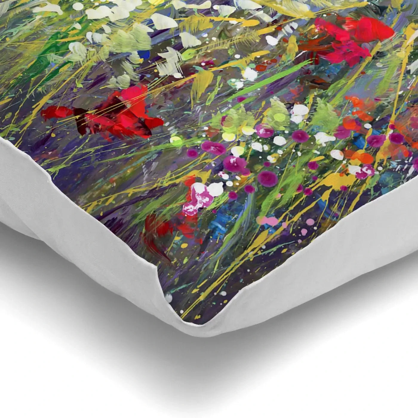 Tuscan Wildflower Field Cushion Tuscan Wildflower Field Cushion wall art product Leon Devenice