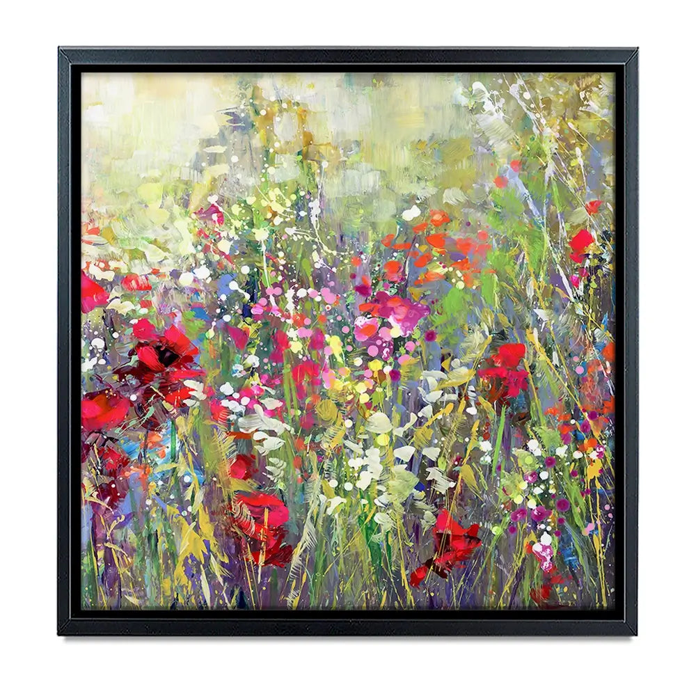 Tuscan Wildflower Field Oversized Canvas Print Tuscan Wildflower Field Oversized Canvas Print wall art product Art Print Shop