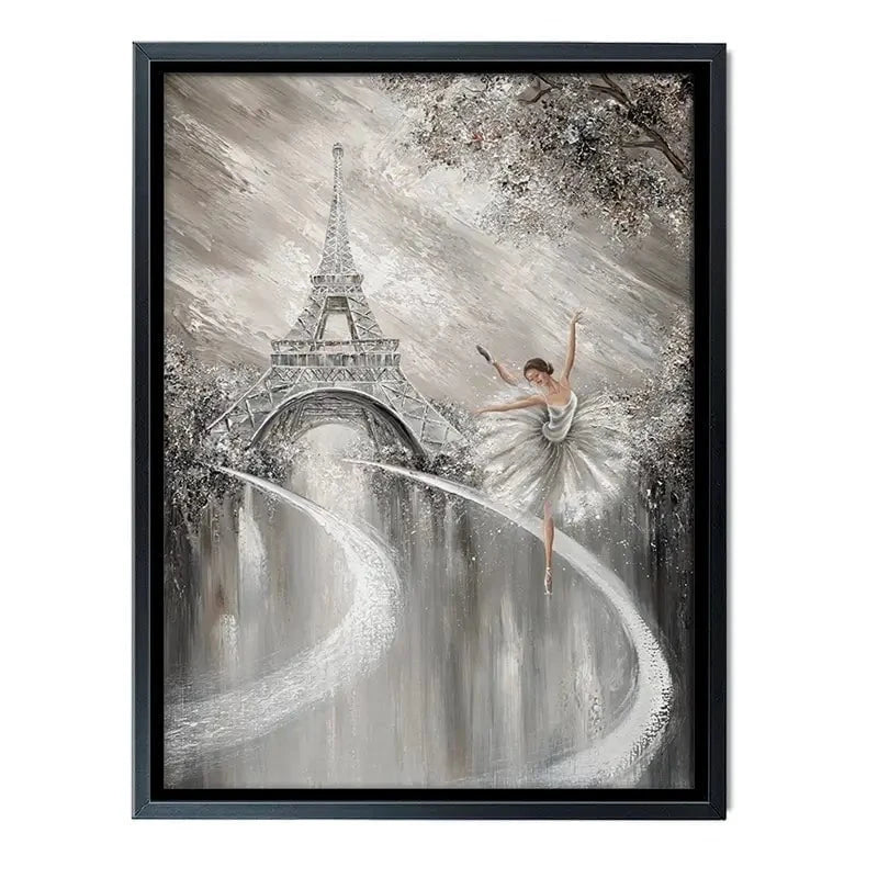 Tutu Twirl Canvas Print Tutu Twirl Canvas Print wall art product Isabella Karolewicz