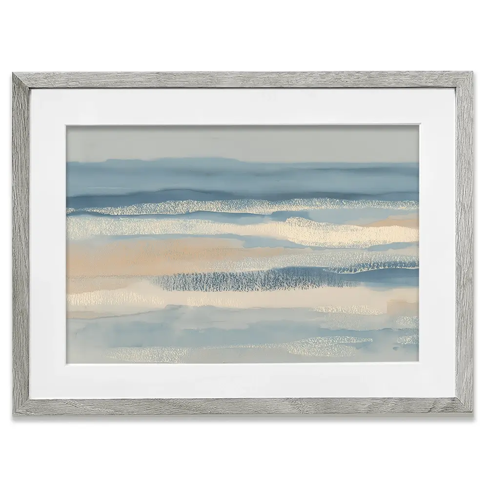 Twilight Sky Gradient Framed Art Print Twilight Sky Gradient Framed Art Print wall art product Chromatic Storm Studio