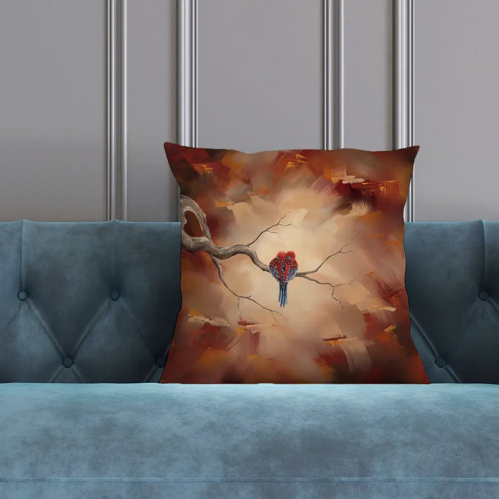 Twin Flame Cushion Twin Flame Cushion wall art product Isabella Karolewicz
