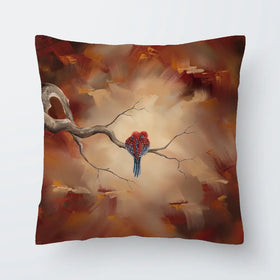 Twin Flame Cushion Twin Flame Cushion wall art product Isabella Karolewicz