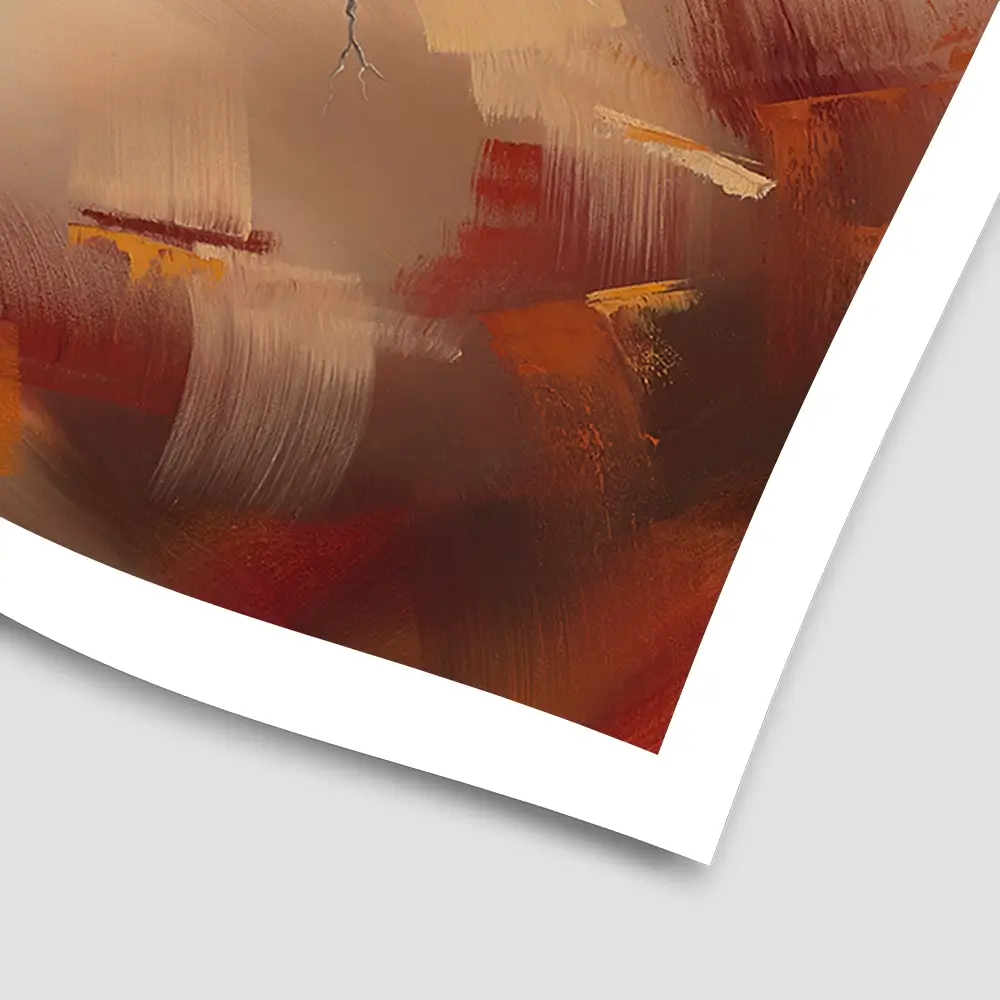 Twin Flame Square Art Print Twin Flame Square Art Print wall art product Isabella Karolewicz