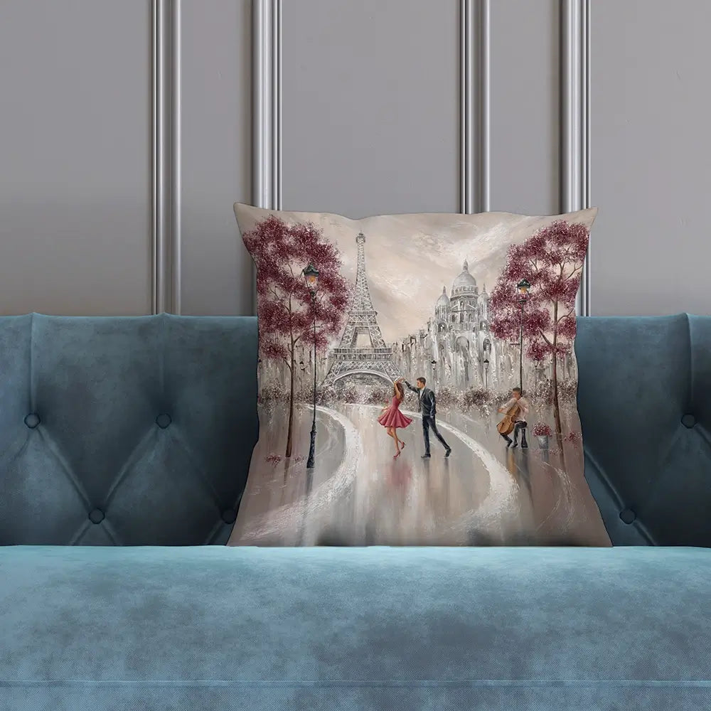 Twirl Paris Dance Cushion Twirl Paris Dance Cushion wall art product Isabella Karolewicz