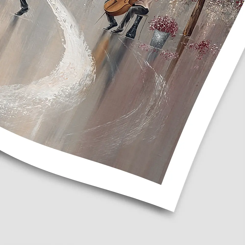 Twirl Paris Dance Square Art Print Twirl Paris Dance Square Art Print wall art product Isabella Karolewicz