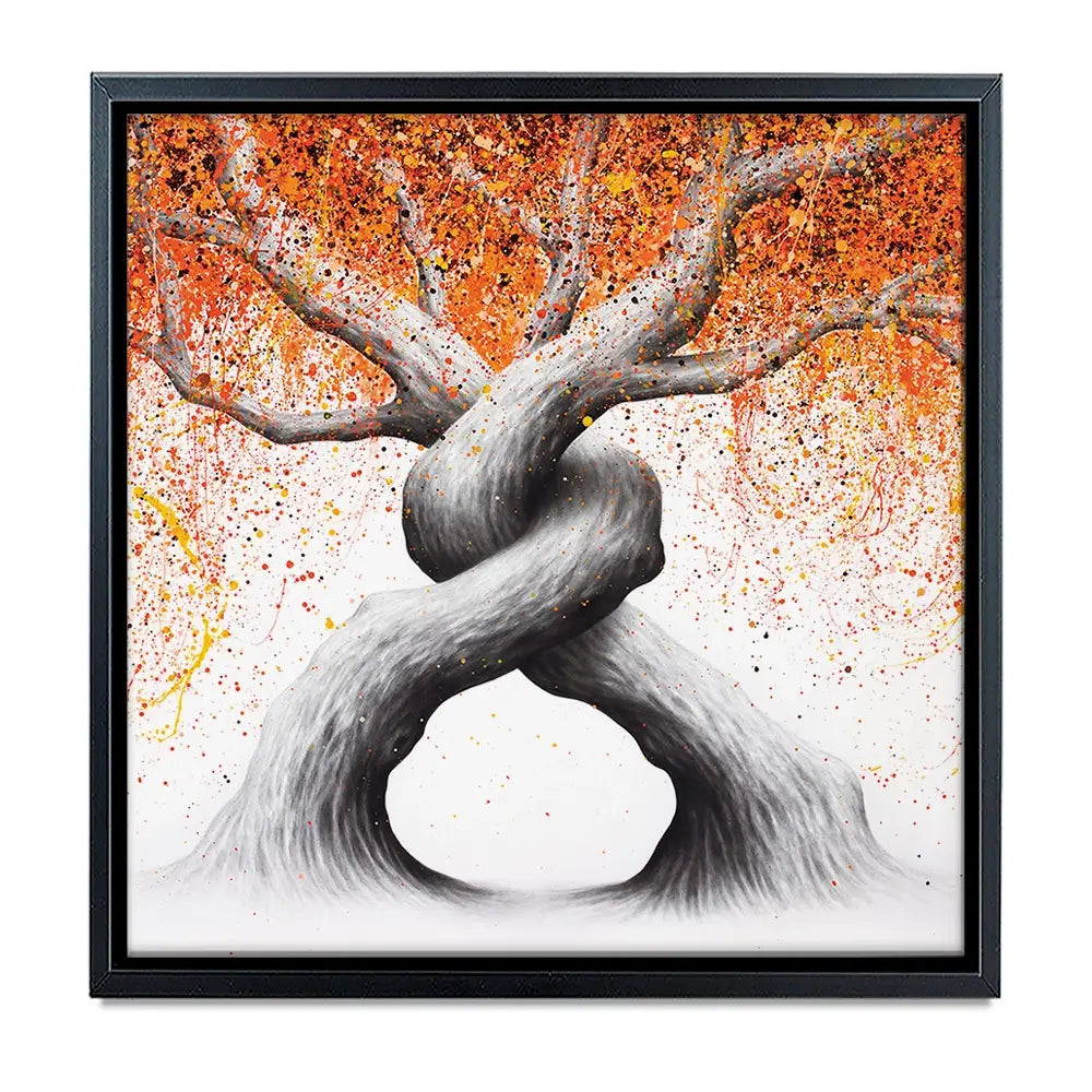 Twisting Love Trees Oversized Canvas Print Twisting Love Trees Oversized Canvas Print wall art product Art Print Shop