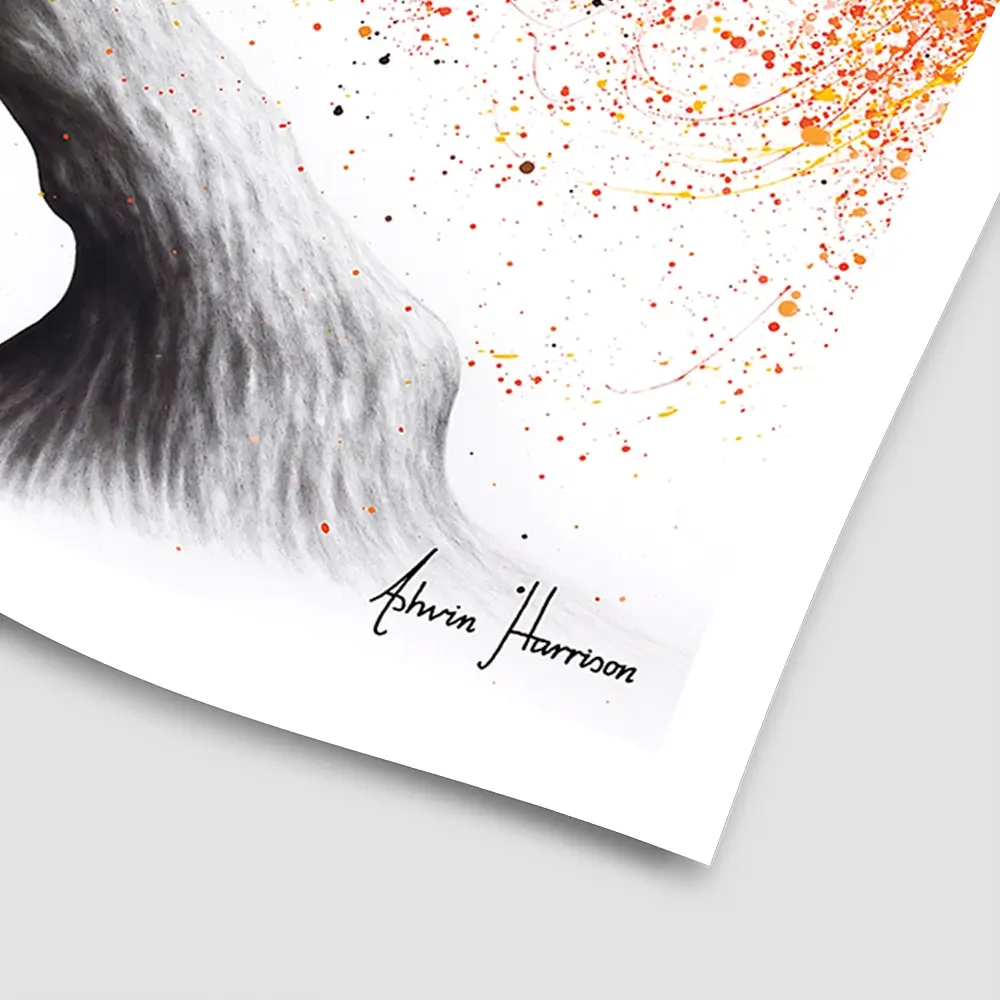 Twisting Love Trees Square Art Print Twisting Love Trees Square Art Print wall art product Ashvin Harrison