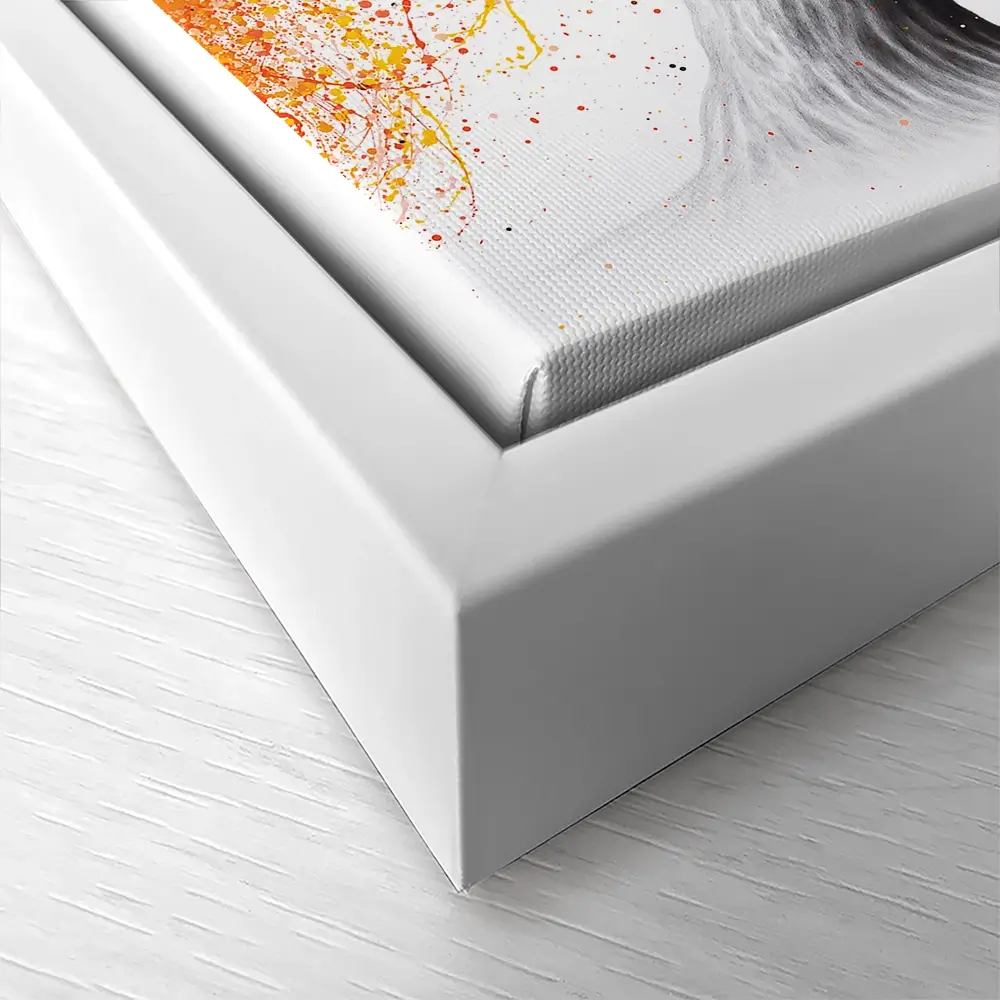 Twisting Love Trees Square Canvas Print Twisting Love Trees Square Canvas Print wall art product Ashvin Harrison