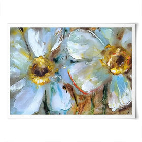 Two Daisies Art Print Two Daisies Art Print wall art product Ingaga / Shutterstock