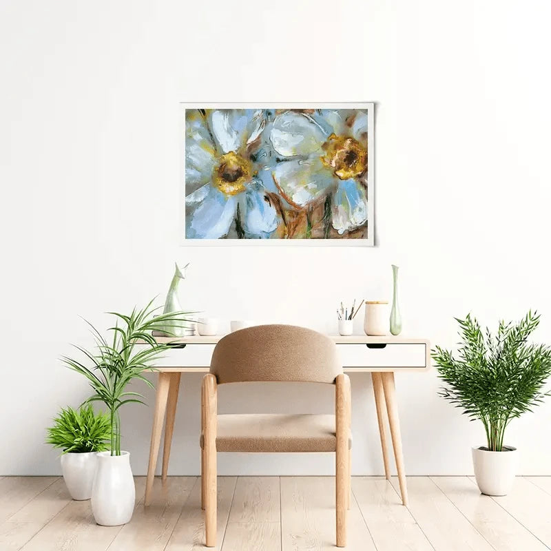 Two Daisies Art Print Two Daisies Art Print wall art product Ingaga / Shutterstock