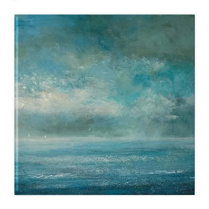 Two Yachts In The Blue Canvas Print Two Yachts In The Blue Canvas Print wall art product Craig Askew