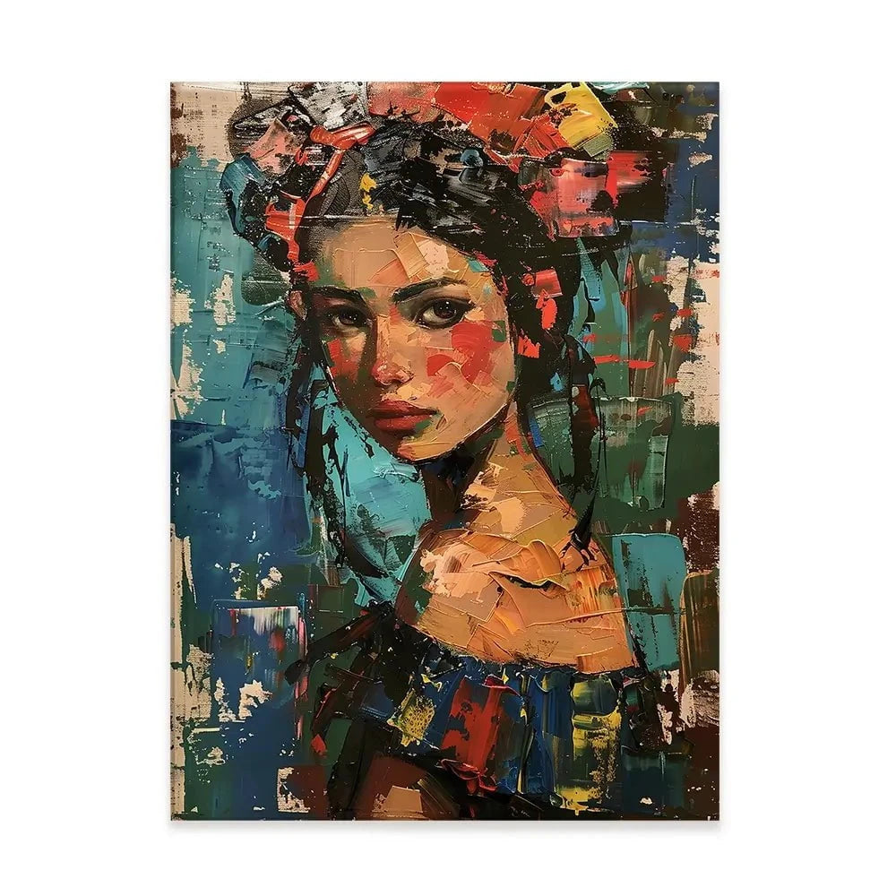 Ukranian Girl Canvas Print Ukranian Girl Canvas Print wall art product Elena Avanesova