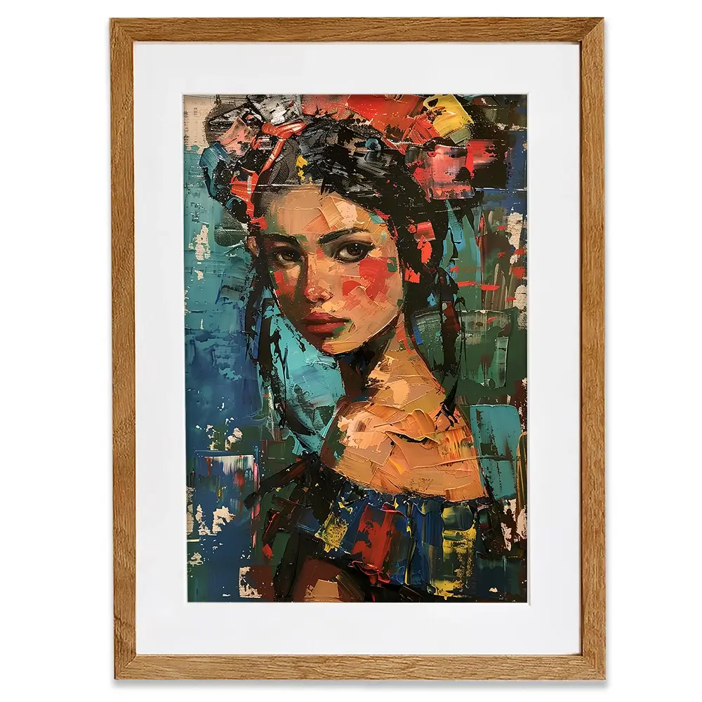 Ukranian Girl Framed Art Print Ukranian Girl Framed Art Print wall art product Elena Avanesova