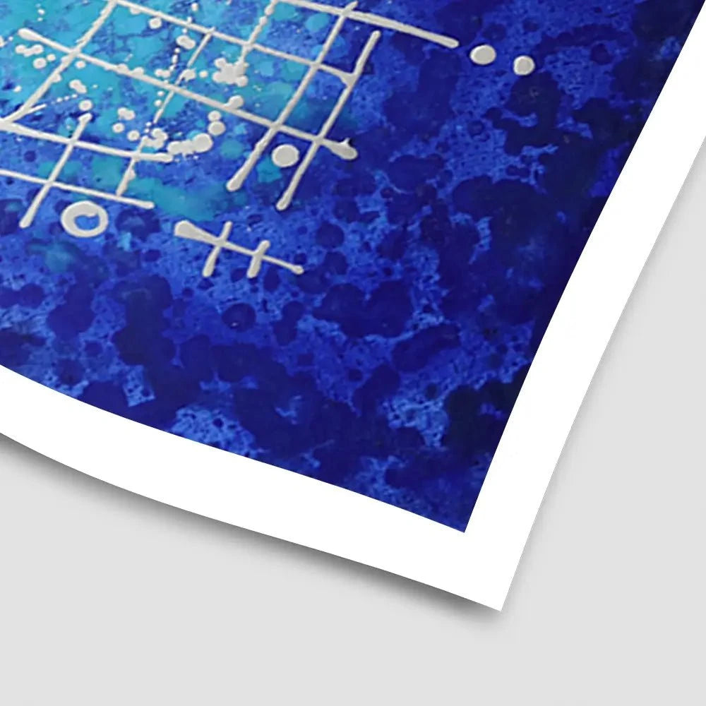 Ultramarine Art Print Ultramarine Art Print wall art product Maria Moretti