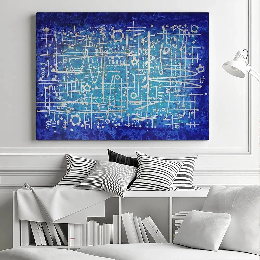 Ultramarine Canvas Print Ultramarine Canvas Print wall art product Maria Moretti